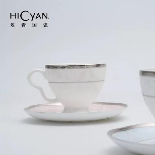 【6F】多样屋HICYAN汉青国瓷「浪漫唐草」4头雅致咖啡杯礼盒套装 高档 骨瓷 精致轻奢 商品图2
