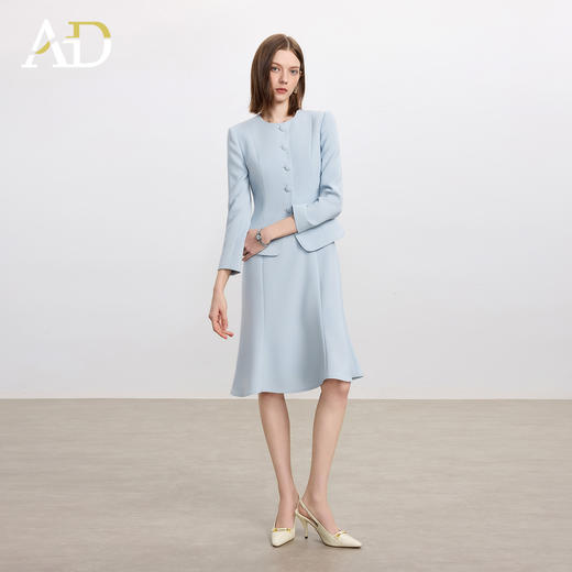 AD高端西装套裙新中式小众设计修身通勤女2025秋季新款职业工作服 商品图4