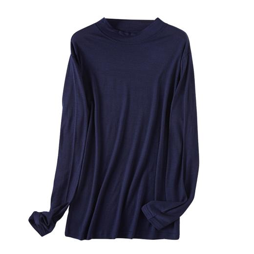 红览 100%超细纯羊毛男士打底上衣CX-059 商品图4