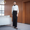 AD高腰显瘦爆款阔腿裤女2025年秋季新款大翻领衬衫两件套职场面试 商品缩略图0