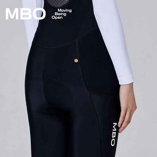 MBO LightWarm™女子秋冬储物抓绒背带骑行七分裤 双箭头 T177C  (经销商专拍链接，非经销商拍单不发货) 商品图7