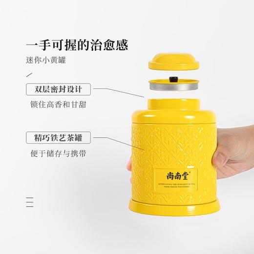 自营（尚南堂）-海南红茶蜜香型一级红茶海南特产茶叶伴手礼 迷你小黄罐 商品图3
