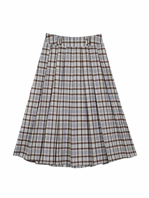 早乙女惠子saotome/STMBQ13647/百褶格子裙 商品图3