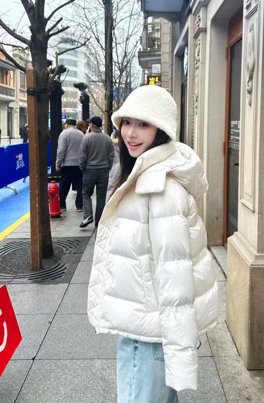 lulu家五格泡芙白鹅绒白鸭绒羽绒服 商品图9