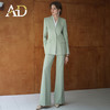 AD又a又飒套装秋装2025新款洋气喇叭裤高腰显瘦职业西装正装 商品缩略图0