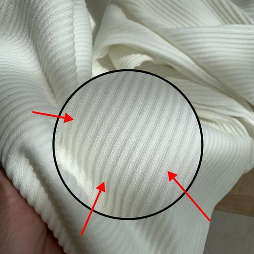 黑白双色坑条微喇裤（蕾姐穿M） 商品图12