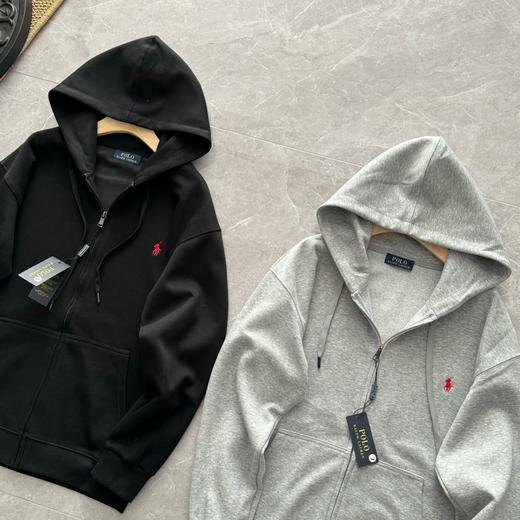 原单好货！拉夫劳伦新款刺绣纯棉拉链开衫连帽卫衣外套 ，官方在售 线上1700+ 经典款 商品图4