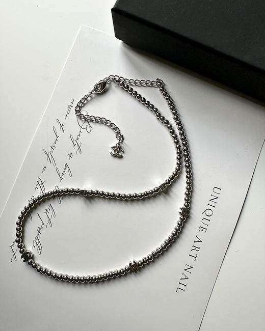 现货 THS-无 无补 香家 圆润精致小圆珠5C项链 CU1327 商品图3