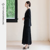 FUYAO扶摇 轻奢小香风西装套装女秋冬黑色高级感醋酸西服两件套 商品缩略图4