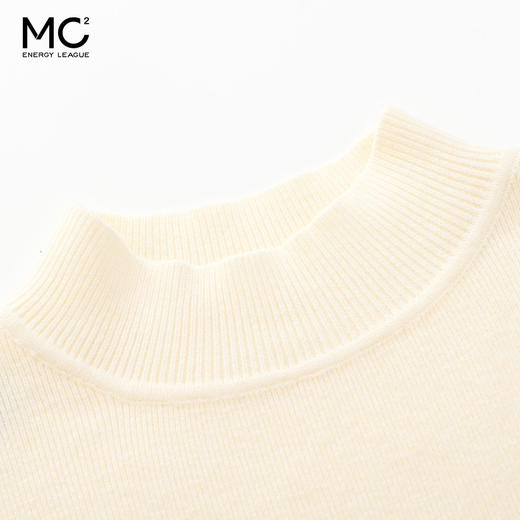 女装半高领粉色标毛衣-M71M5241019 商品图1