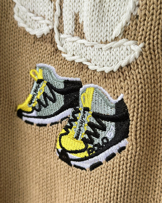 现货 THS-限时 RL马球家 女士 卡通提花时尚小熊仔棉质针织衫 BM3302 商品图10