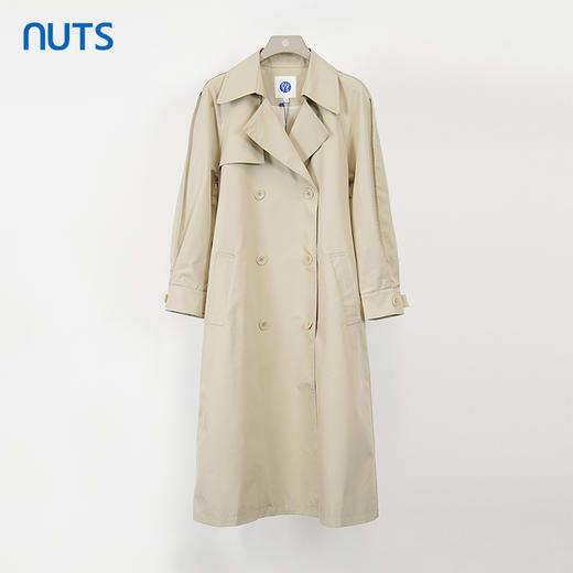 NUTS商场同款春秋季纯色英伦风气质时尚通勤风衣外套女333042176 商品图0
