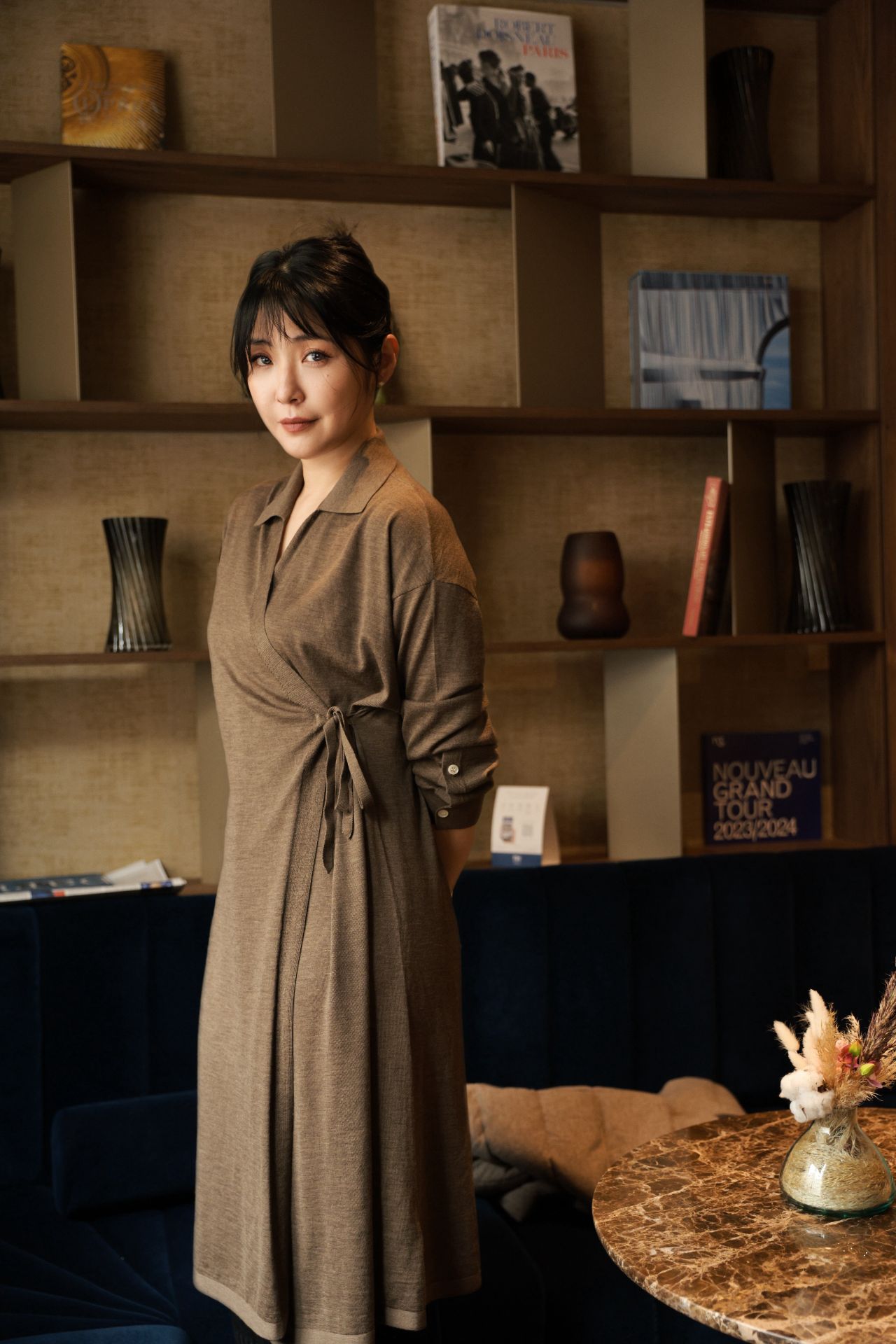 MAISON COVET纯山羊绒罩衫/连衣裙