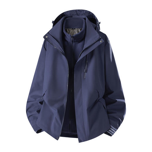 O1ESTATION 2025新款石墨烯科技三合一冲锋衣 男女同款 商品图3