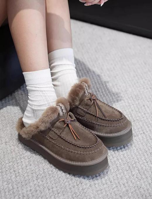 UGG 阿尔派系列羊皮毛一体拖鞋（XR） 商品图2