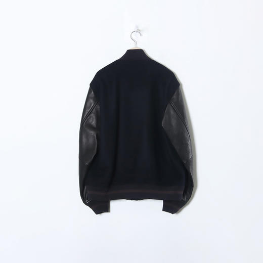 blurhms ROOTSTOCK Wool Melton Award Jacket麦尔登羊毛棒球夹克 商品图4
