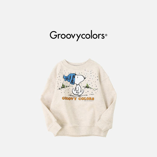 日本GC童装 Groovycolors 史努比雪地卫衣 商品图1