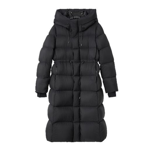 「高货kbnq」全新升级【铂金会员873/天猫1189/差价316】(72254)洛诗琳气质连帽白鸭绒羽绒服2025冬季石墨烯保暖外套 商品图4