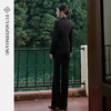 FUYAO扶摇 短款西装两件套女2025新款高级感黑色小西服时尚套装秋 商品缩略图4