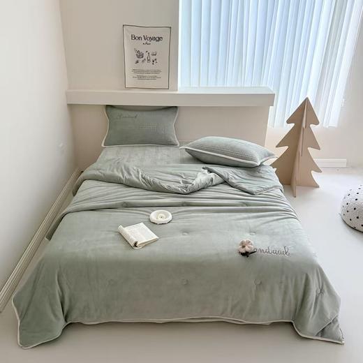 香草日记婴儿暖绒床盖款四件套 商品图5