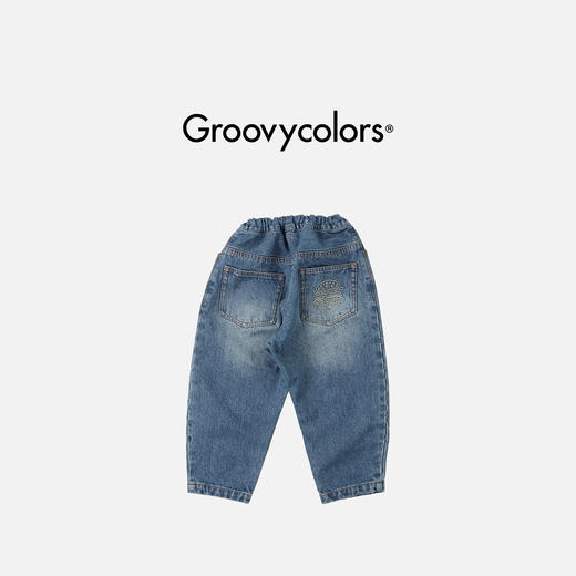 日本GC童装 Groovycolors 水洗丹宁汉堡牛仔裤 商品图2