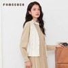 Famecoco范可儿文艺复古马夹百搭V领刺绣叠穿马甲坎肩FAB6CA006 商品缩略图0