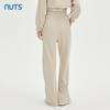 NUTS商场同款春秋款简约休闲松紧腰系带直筒百搭长裤女332071095 商品缩略图4