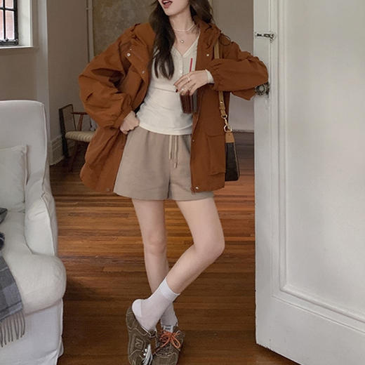 裁缝学苑AQ549户外防风连帽外套纸样女装夹克宽松休闲百搭上衣 商品图3