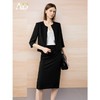 AD高端职场通勤两件套女士职业装黑色圆领西装短外套2025秋季新款 商品缩略图3
