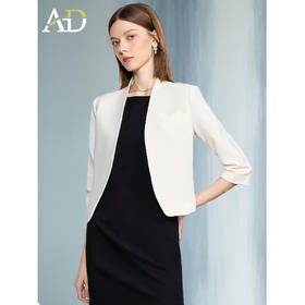 AD高端精致西装外套女2025新款秋季气质女神范职业装短款西服上衣