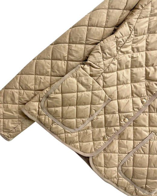 女款尼龙立领菱格羽绒服018 商品图2