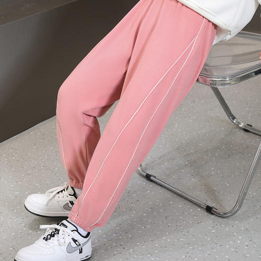 心选丨【49.9元/2条】儿童加绒裤子薄绒一体绒运动休闲裤秋冬季男童女童 商品图2