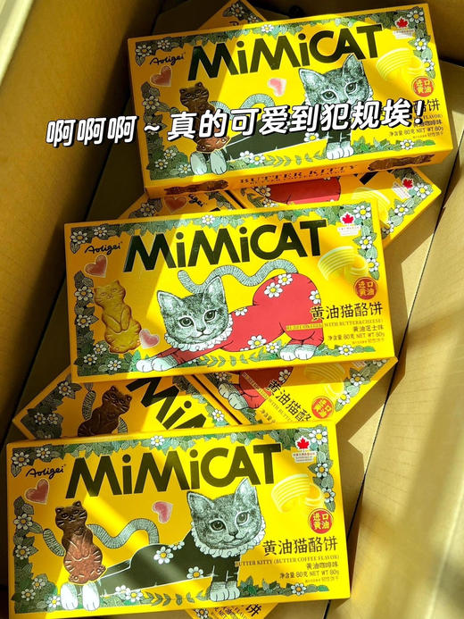 心选丨【猫袋图案随机送】奥力给Aoligei黄油芝士咖啡味猫酪饼干&巧克力可可比萨儿童解馋零食 商品图10