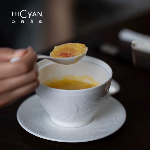 【6F】多样屋HICYAN汉青国瓷国瓷「白月光」单件餐具 精致纯白 立体浮雕 釉下彩 商品图9