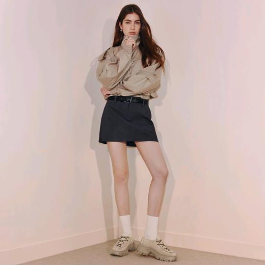 【云粉节】【思加图】BF楼思加图2025新款马戏团复古袋鼠鞋厚底增高休闲单鞋女鞋子EFU44吊牌价1490 商品图4