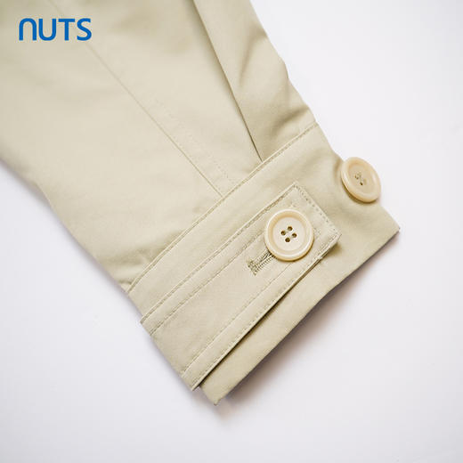 NUTS商场同款春秋季纯色英伦风气质时尚通勤风衣外套女333042176 商品图4