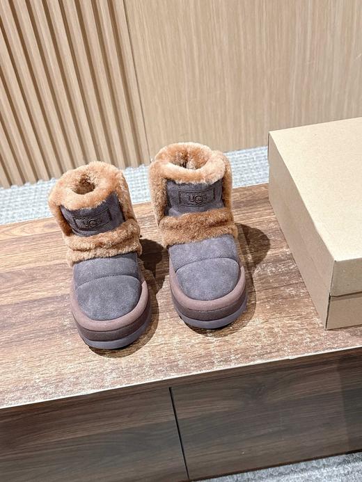 UGG短筒高筒保暖舒适增高厚底雪地靴（DBG） 商品图7