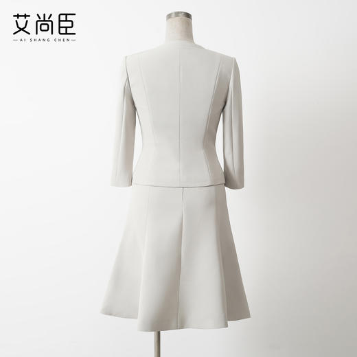 艾尚臣轻熟风时尚套装女法式小香风职场穿搭利落通勤西装两件套秋 商品图1