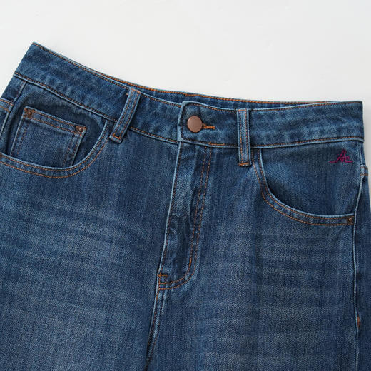 MK4K106麦克斯菲瑞直筒休闲微喇牛仔裤 商品图2