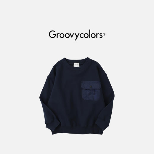 日本GC童装 Groovycolors 口袋运动衫卫衣 商品图2