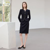 AD职场通勤职业装女秋季2025新款小香风黑色套装气质V领长袖外套 商品缩略图3