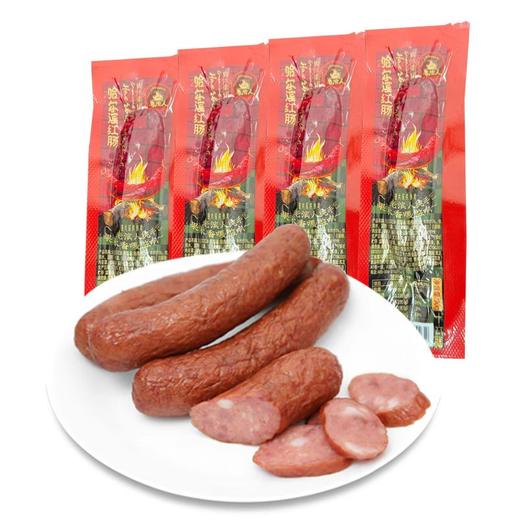 【猪肉添加量≥ 80% 牛肉含量≥ 10%】十六膳正宗哈尔滨红肠（90*12根） 商品图5
