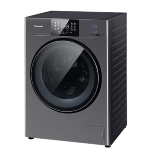 松下 洗衣机 XQG100-EG17B 10KG洗+7KG烘 滚筒 变频 一级能效 LED数码显示 不锈钢内筒 商品图1