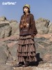 早乙女惠子saotome/STMMY13246/游牧风提花连帽毛衣 商品缩略图2