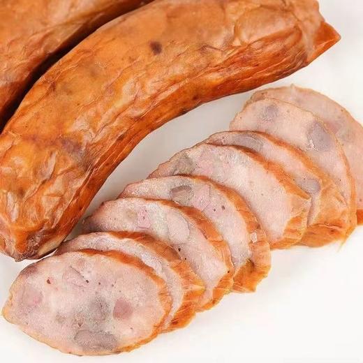 【淀粉≤5% 果木慢熏 配料表干净】北鹅鹅肝肠（传统哈尔滨红肠融入鹅肝风味）100g/根*10 商品图4