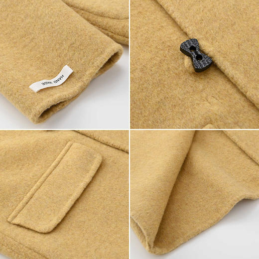 女装翻领双面穿羊毛双面呢大衣-879F5242002 商品图2