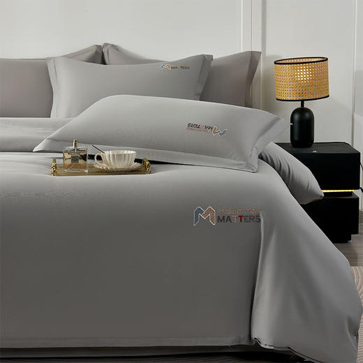 杉杉家纺 雅梦纯棉绣花四件套 QFS- 25020 商品图2