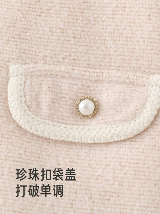 英氏新生婴儿连体衣秋冬新款女宝宝外出保暖哈衣爬服YRHAJ4R024A 商品图3