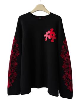 中性款羊毛混纺针织毛衣C01