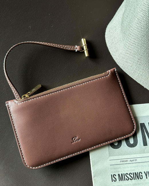 单品包邮 现货 THS-无 大牛工厂 lp家帆布拼皮水桶双肩包 CQ1420 商品图13